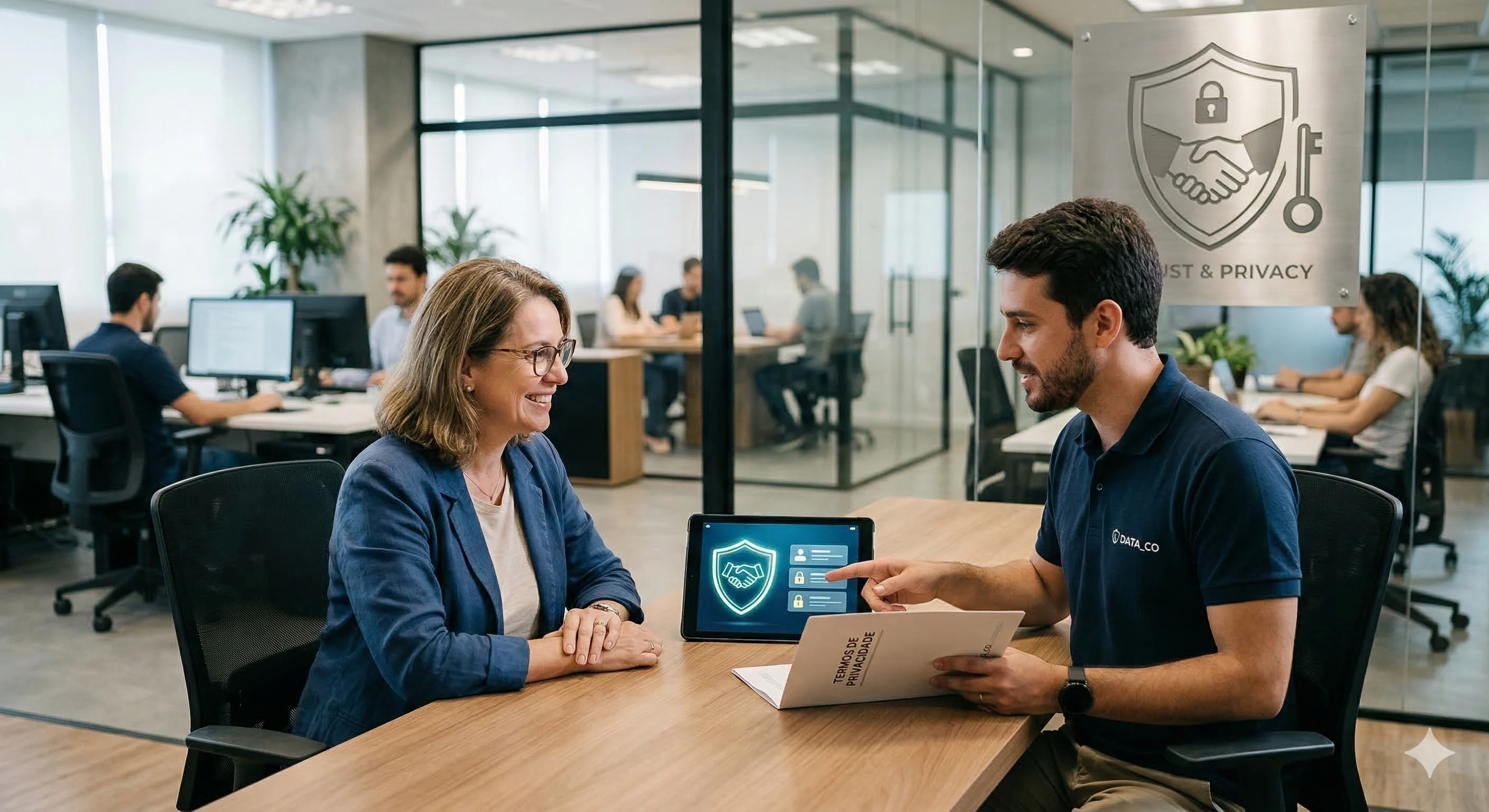 Imagem de destaque: LGPD na Prática: Como transformar conformidade em confiança